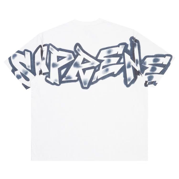 Supreme x New York Yankees Airbrush Shorts-Sleeve Top White