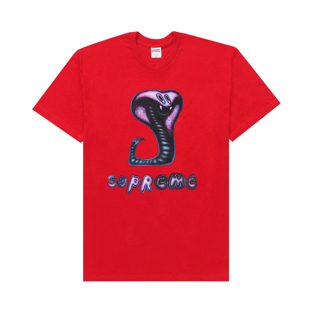 Supreme Snake T-Shirt Red