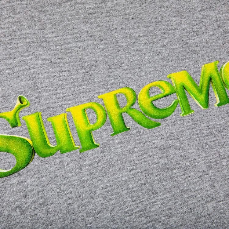 Supreme Shrek T-Shirt Heather Grey