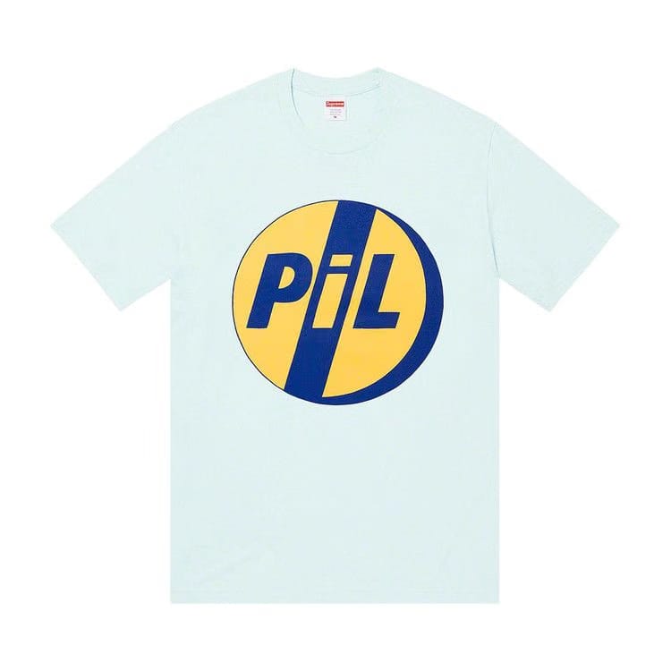 Supreme x PiL T-Shirt Pale Blue