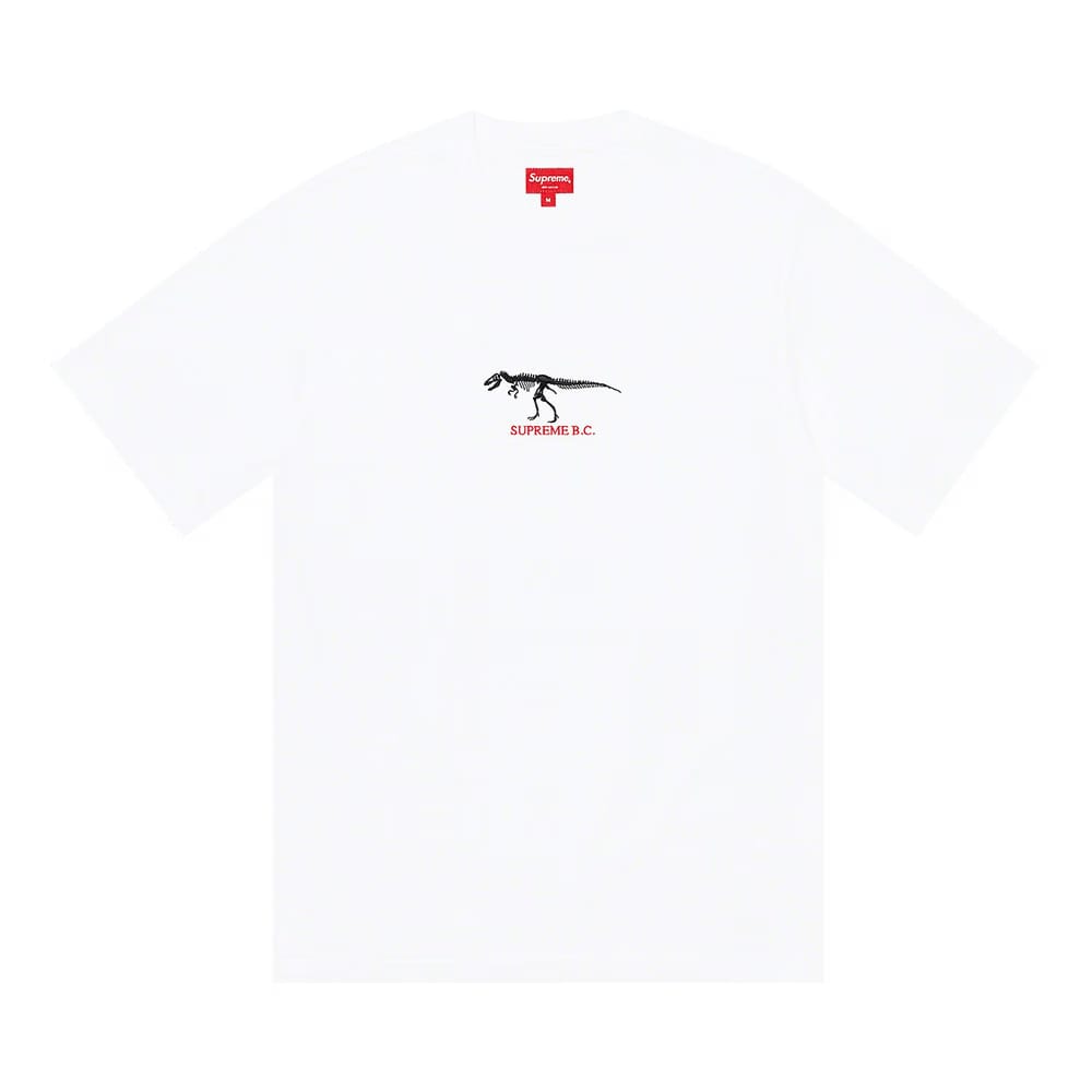 Supreme B.C. Shorts-Sleeve Top White