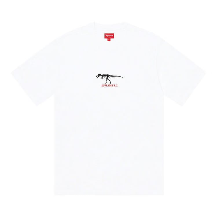 Supreme B.C. Shorts-Sleeve Top White