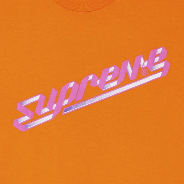 Supreme Banner T-Shirt Orange