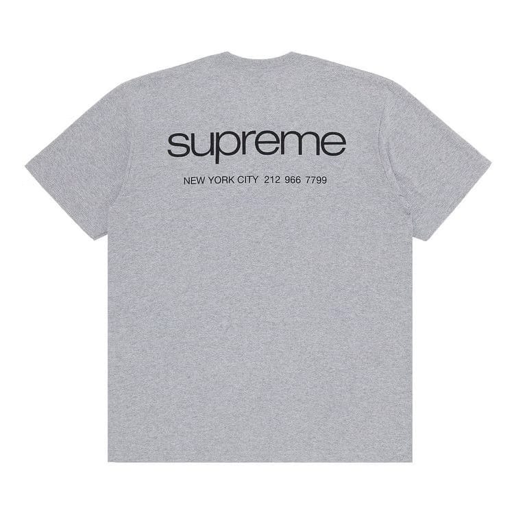 Supreme NYC T-Shirt Heather Grey