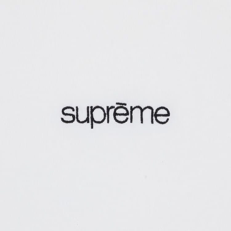 Supreme Mock Neck Long-Sleeve Top White