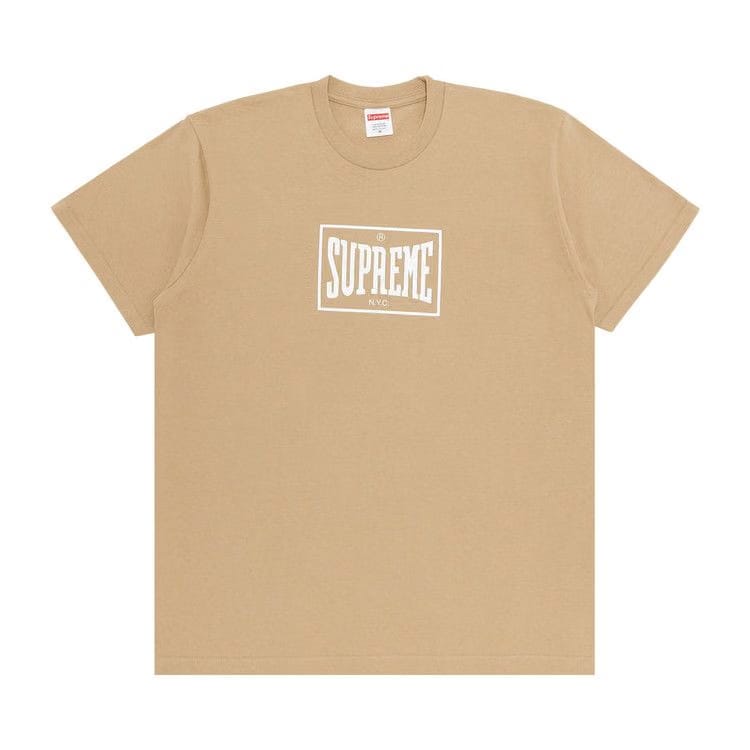 Supreme Warm Up T-Shirt Khaki