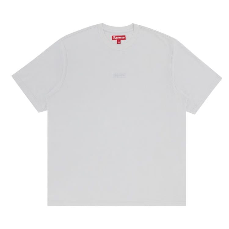 Supreme High Density Small Box Shorts-Sleeve Top Grey
