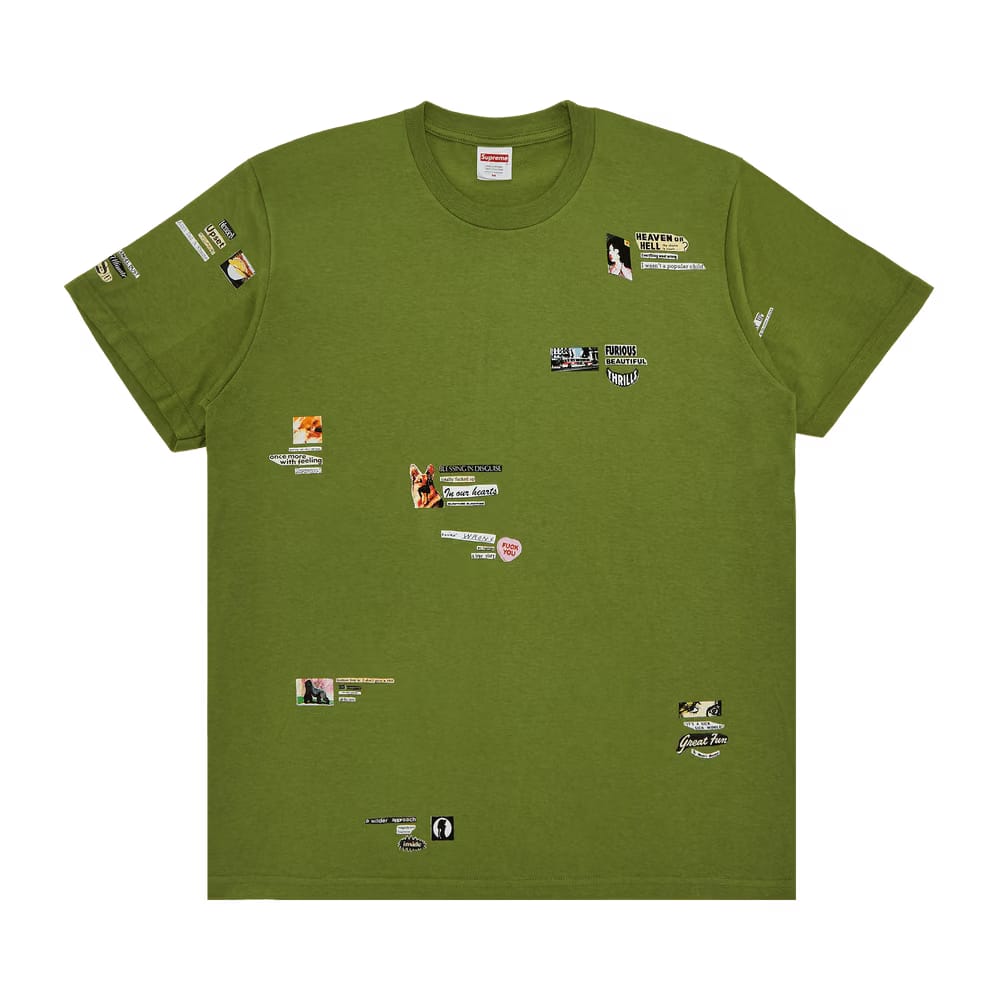 Supreme Upset T-Shirt Moss