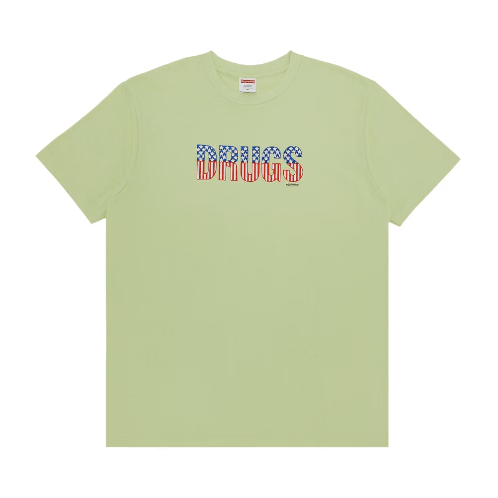 Supreme Drugs T-Shirt Pale Mint