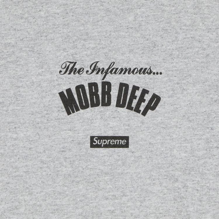 Supreme Mobb Deep Dragon T-Shirt Heather Grey