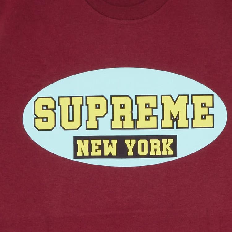 Supreme New York T-Shirt Cardinal