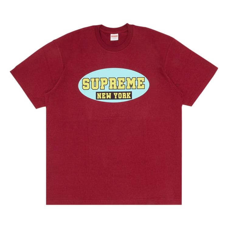 Supreme New York T-Shirt Cardinal