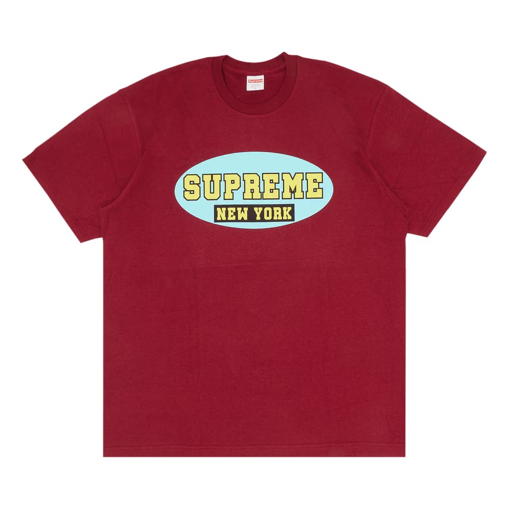 Supreme New York T-Shirt Cardinal