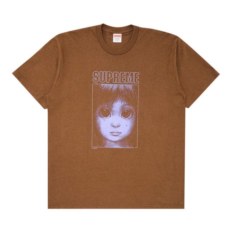 Supreme Margaret Keane Teardrop T-Shirt Brown