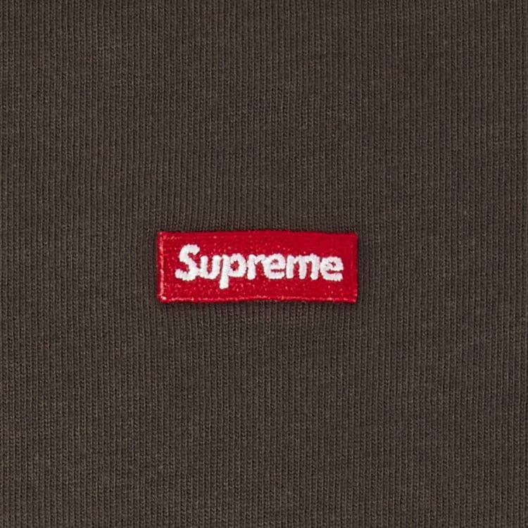Supreme Small Box Long-Sleeve T-Shirt Brown