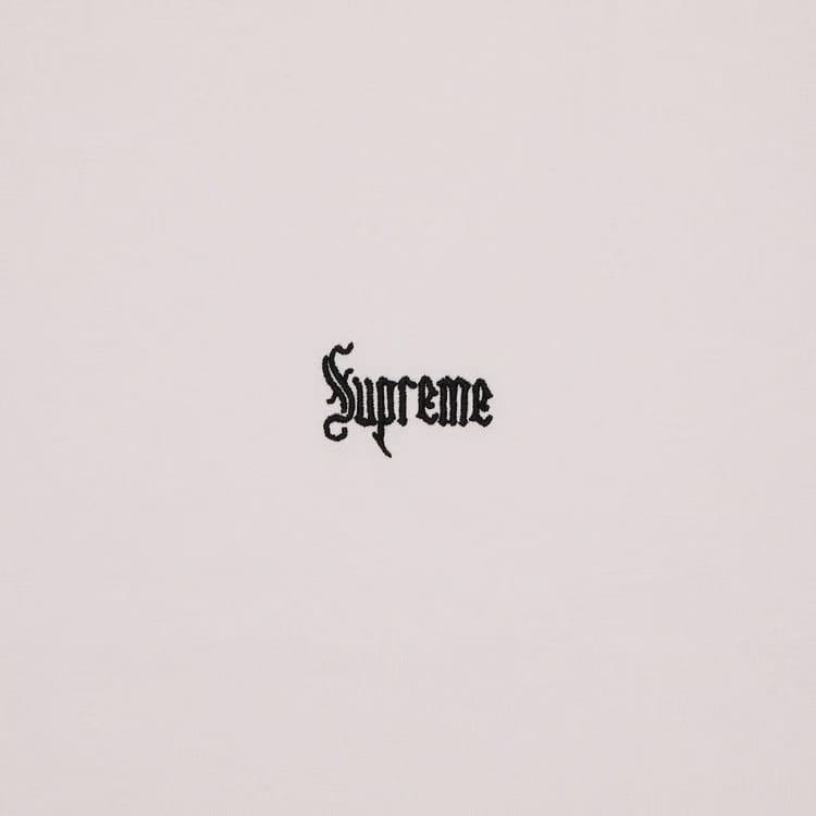 Supreme Old English T-Shirt Pink