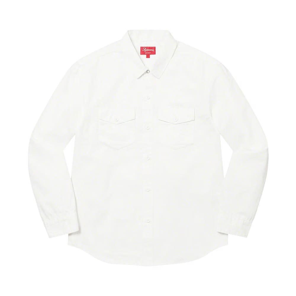 Supreme x Raymond Pettibon Work Shirt White