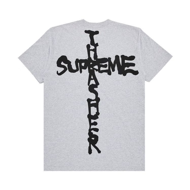 Supreme x Thrasher Cross T-Shirt Heather Grey