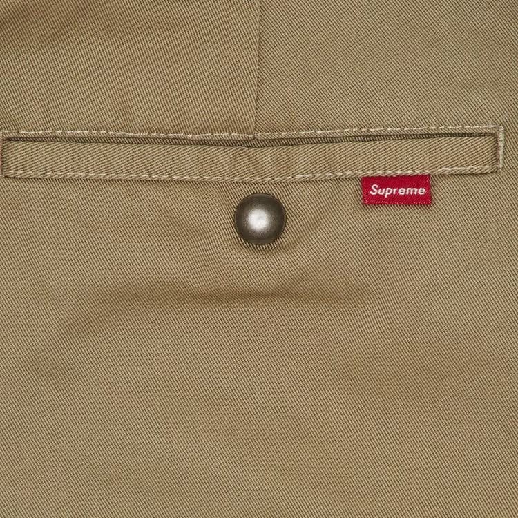 Supreme Work Shorts Tan