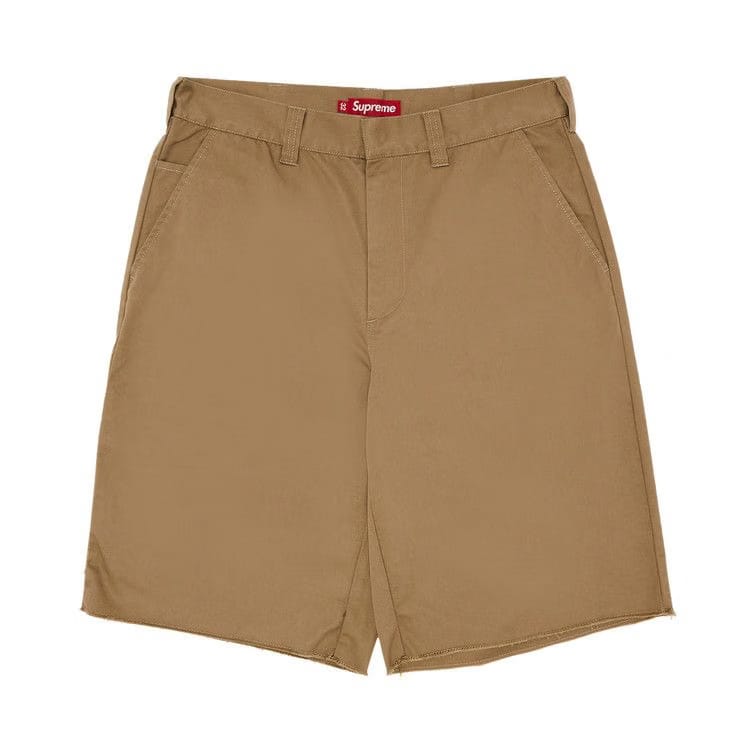 Supreme Work Shorts Tan