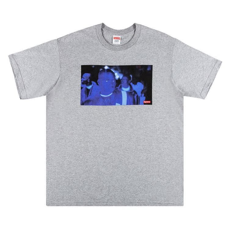 Supreme America Eats Its Young T-Shirt Heather Grey
