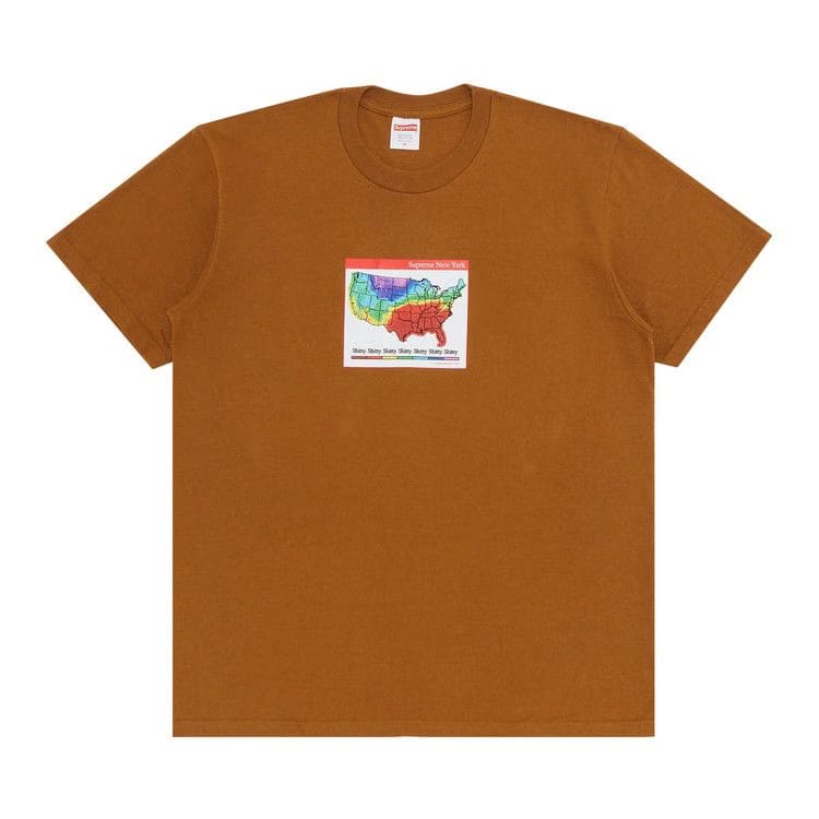 Supreme Weather T-Shirt Light Brown
