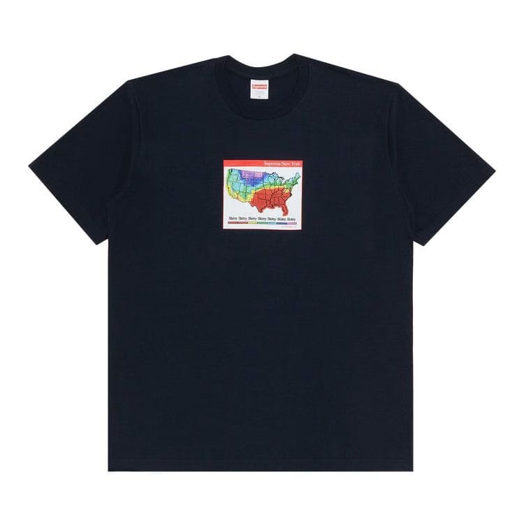 Supreme Weather T-Shirt Navy