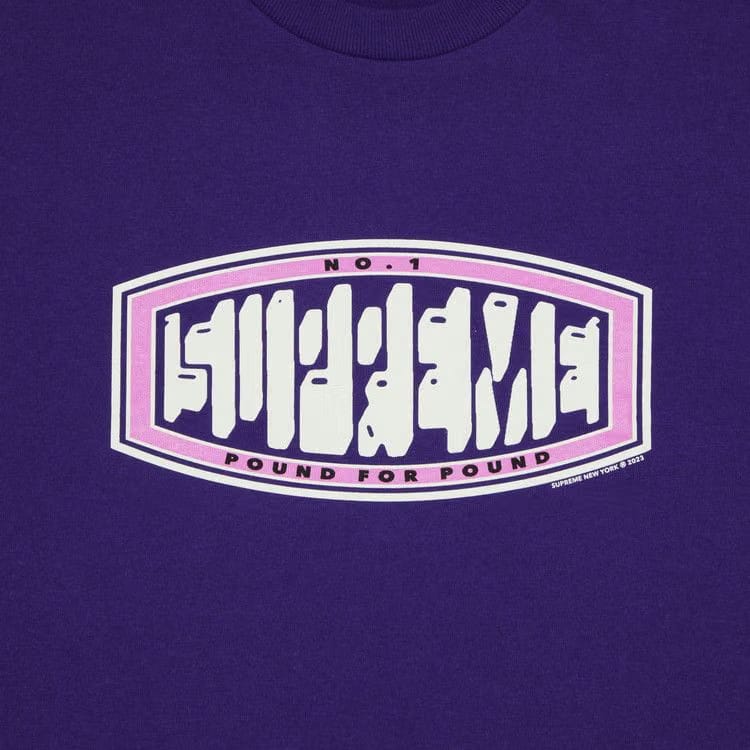 Supreme Pound T-Shirt Purple