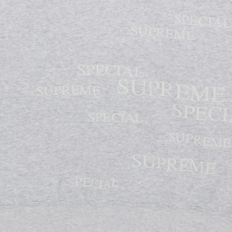 Supreme Special Zip Up Hoodie Ash Grey