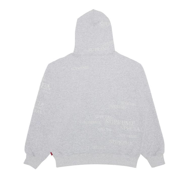 Supreme Special Zip Up Hoodie Ash Grey
