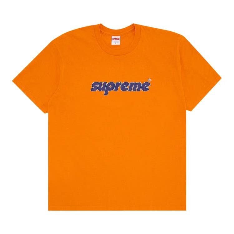 Supreme Pinline T-Shirt Orange