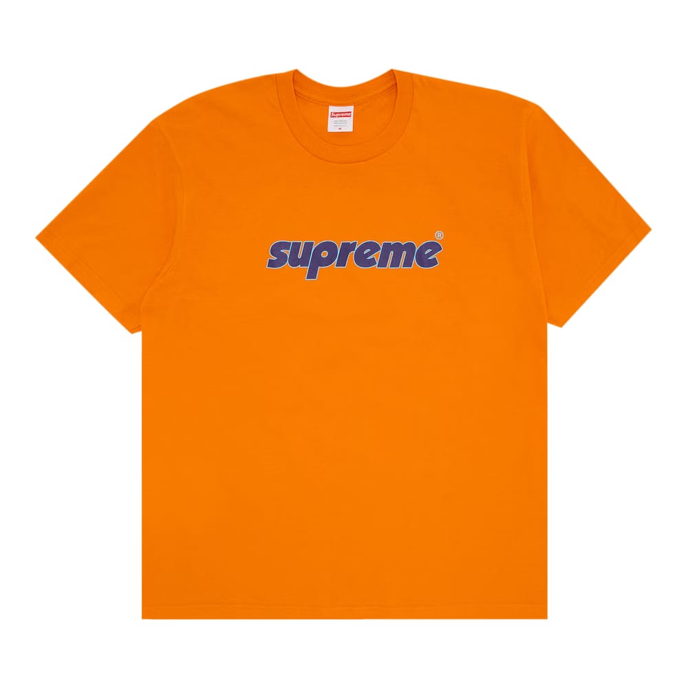 Supreme Pinline T-Shirt Orange
