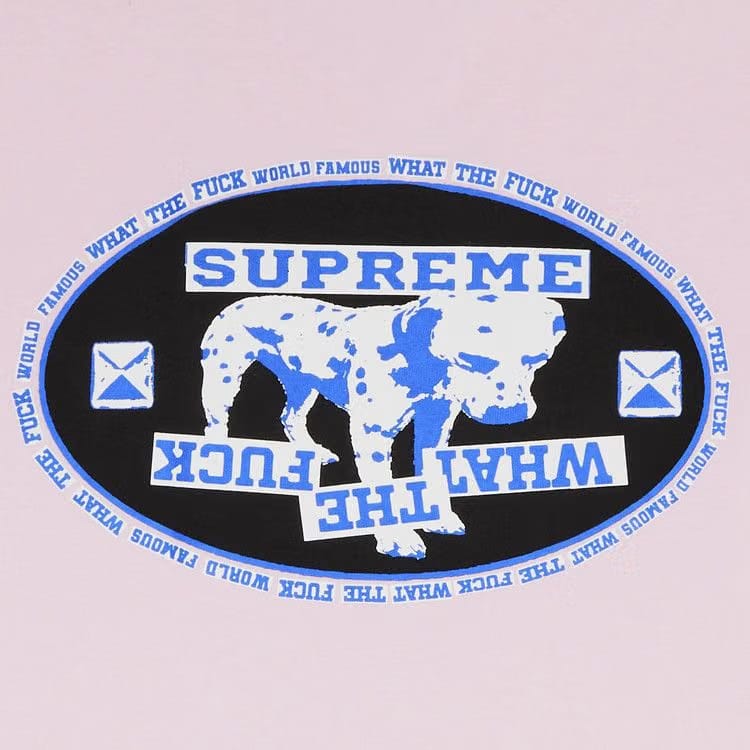 Supreme Dalmatian T-Shirt Light Pink
