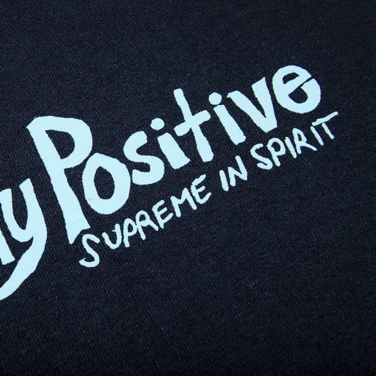 Supreme Stay Positive T-Shirt Navy