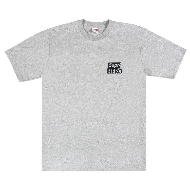 Supreme x ANTIHERO Dog T-Shirt Heather Grey