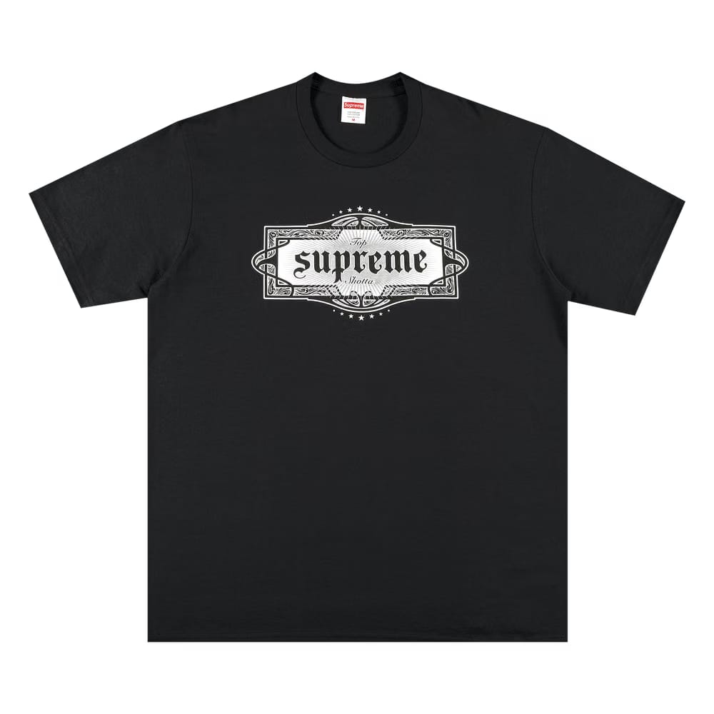 Supreme Top Shotta T-Shirt Black