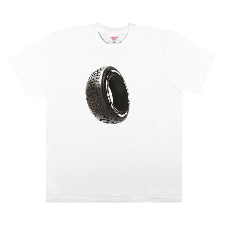 Supreme Tire T-Shirt White