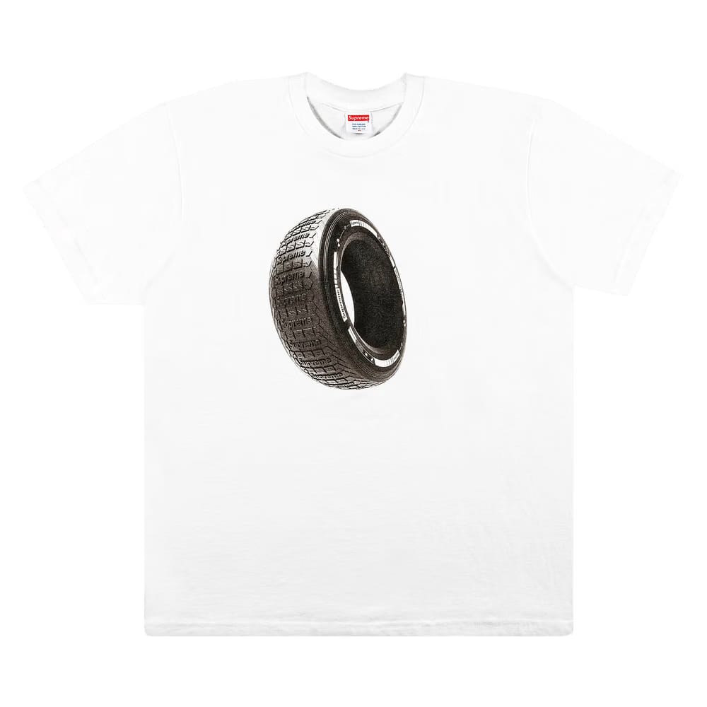 Supreme Tire T-Shirt White