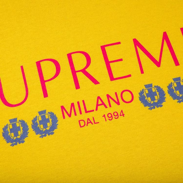 Supreme Milano T-Shirt Yellow