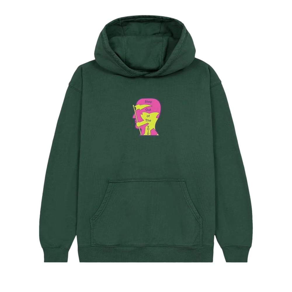 Brain Dead x Gotcha Sci-Fi Surf Long-Sleeve Hoodie Green