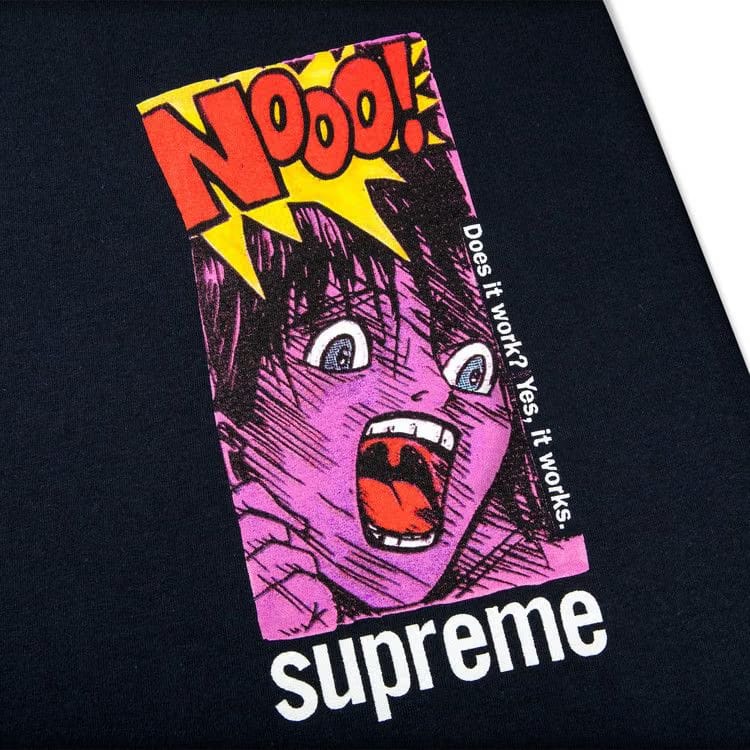 Supreme Does It Work T-Shirt Navy
