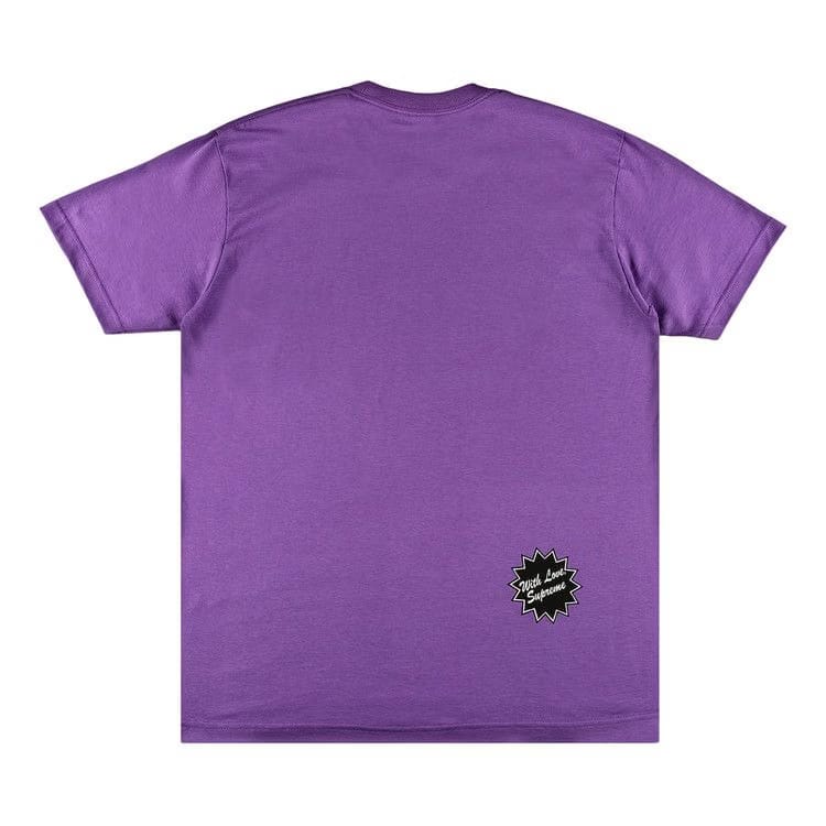 Supreme x Jamie Reid Anarchy T-Shirt Purple