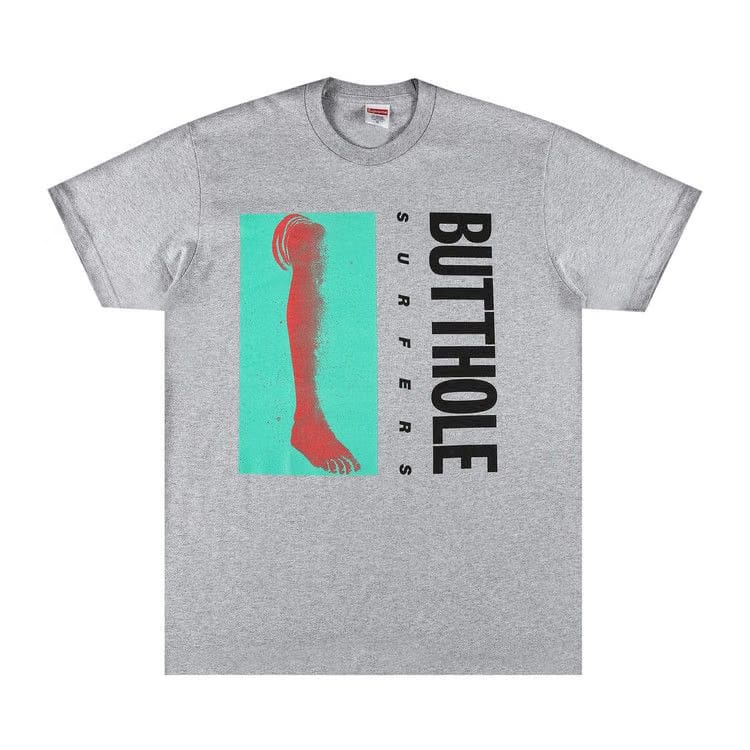 Supreme x Butthole Surfers Leg T-Shirt Heather Grey