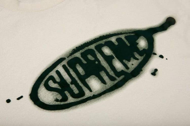 Supreme Ink Blot Shorts-Sleeve Top Natural