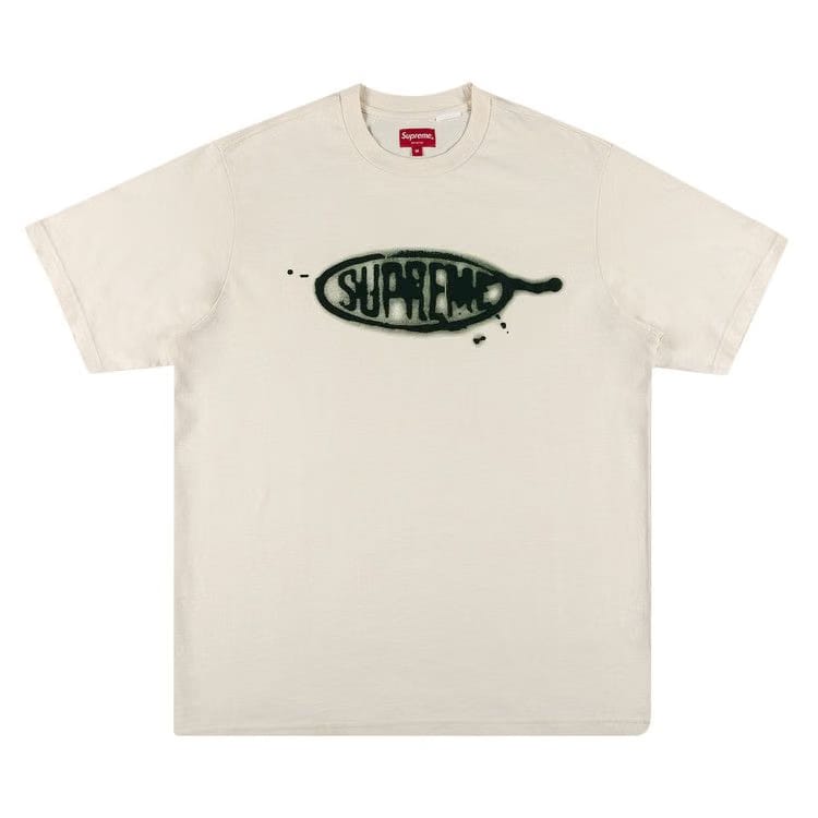 Supreme Ink Blot Shorts-Sleeve Top Natural