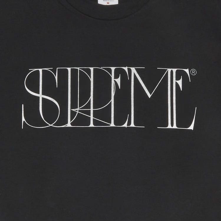 Supreme Trademark T-Shirt Black