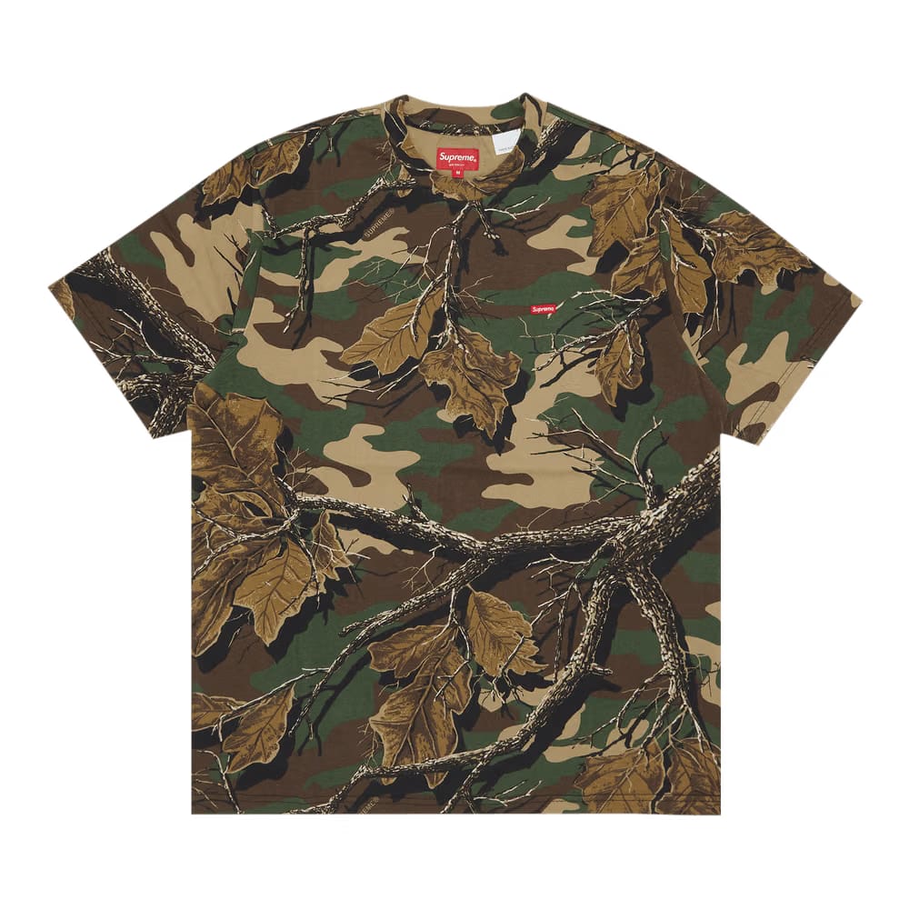 Supreme Small Box T-Shirt Branch Woodland Camo