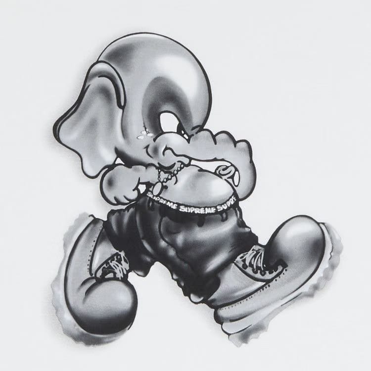 Supreme Elephant T-Shirt White
