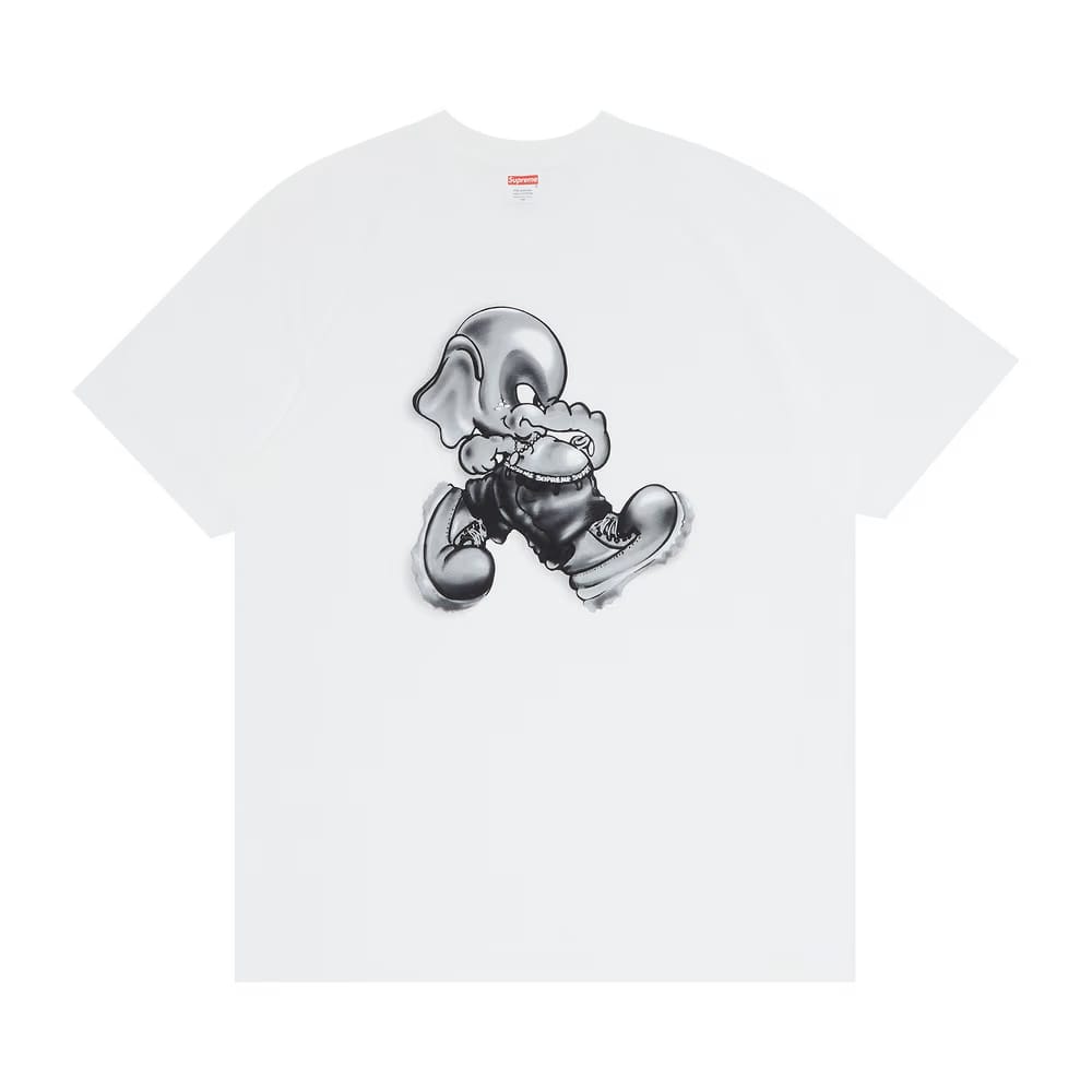 Supreme Elephant T-Shirt White