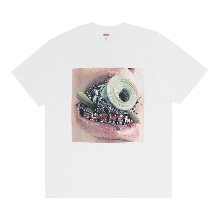 Supreme Braces T-Shirt White